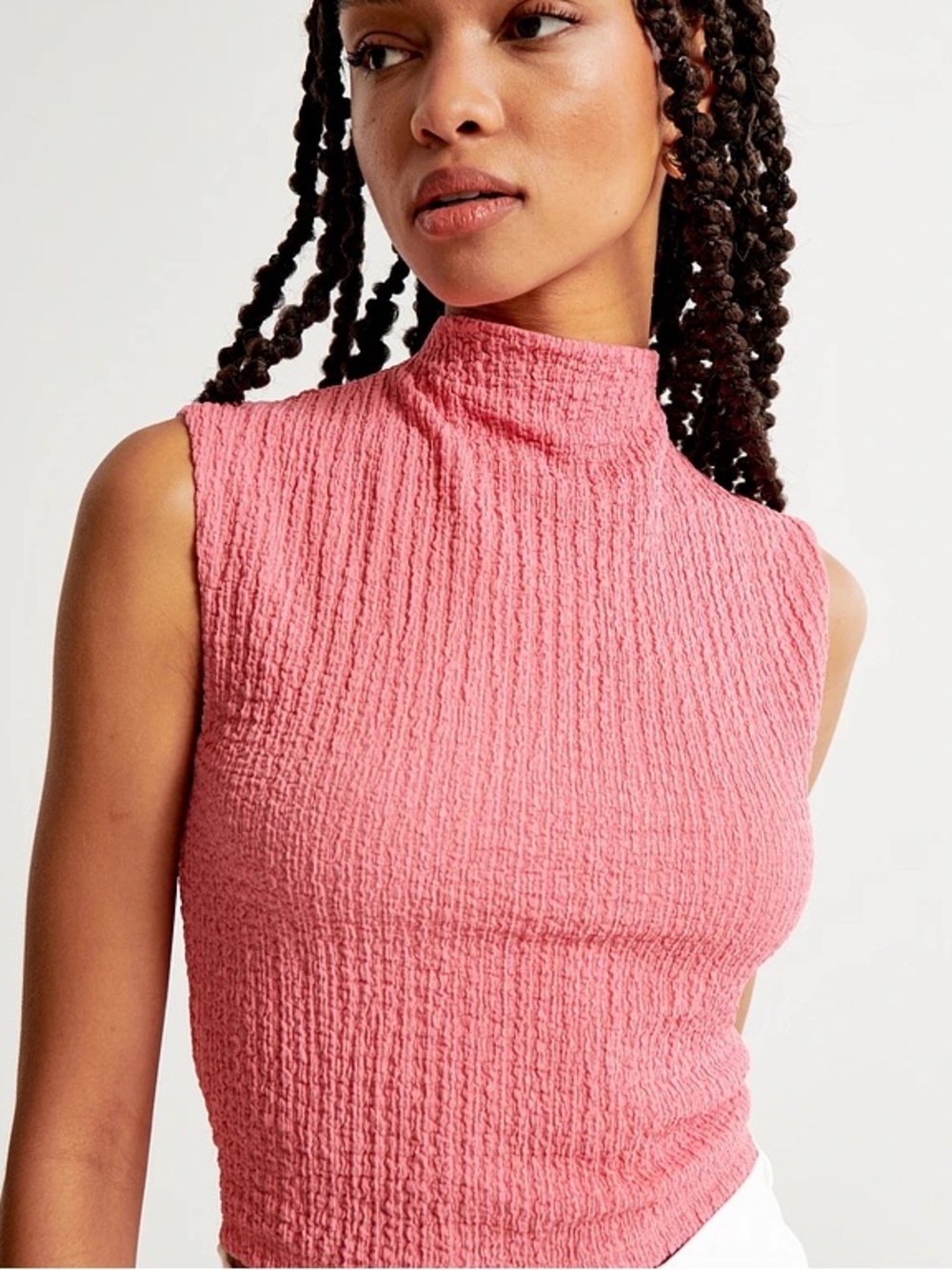 Abercrombie & Fitch Paloma Bubble Knit Top